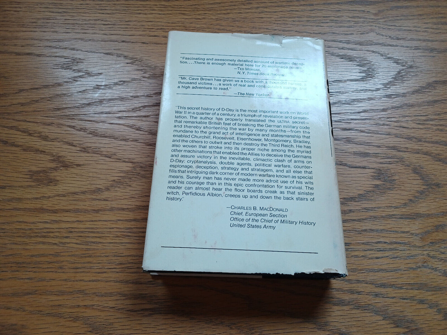 Bodyguard Of Lies Volume Two By Anthony Brown 1975 Dust Jacket BCE