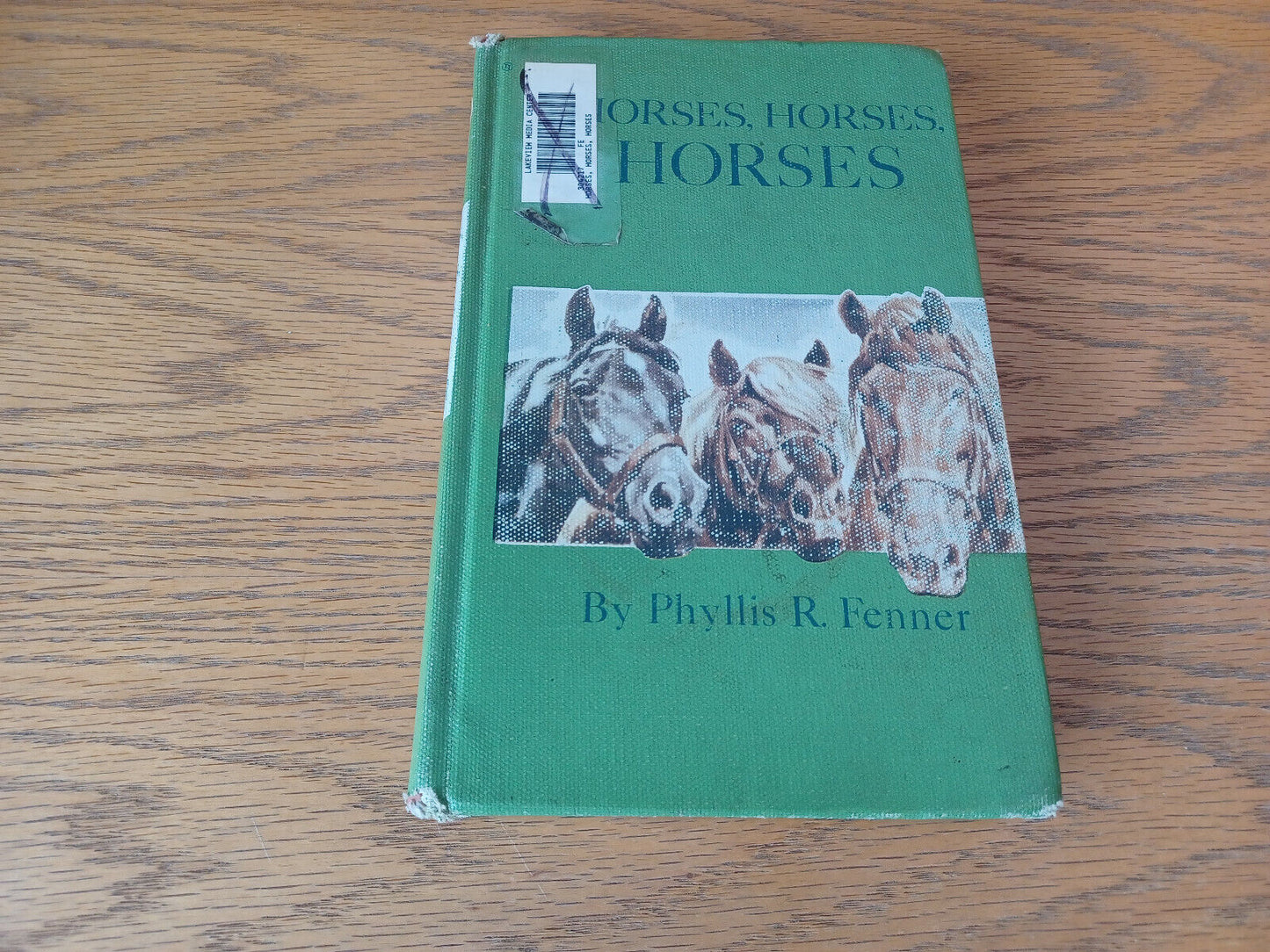 Horses Horses Horses Phyllis R Fenner 1949 Hardcover Franklin Watts