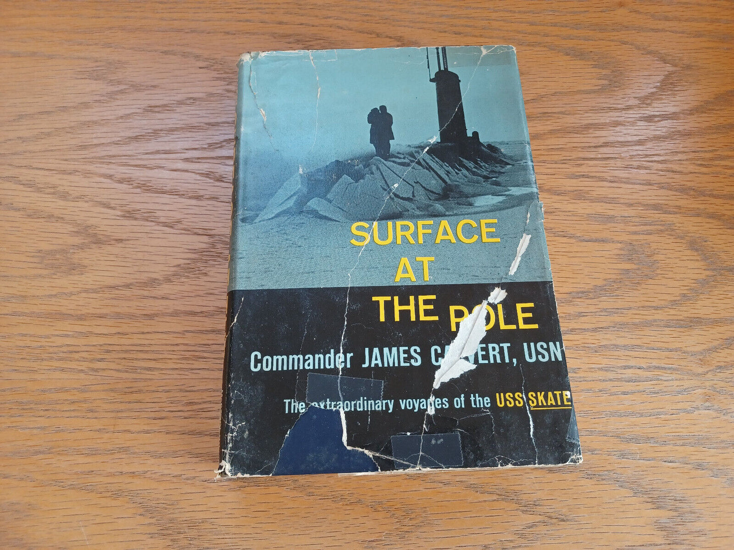 Surface at the Pole James Calvert 1960 1st Edition McGraw Hill Hardcover 2nd Pri