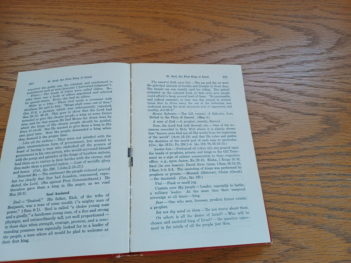 Bible History References Volume 1 Old Testament Stories By F Rupprecht 1947 B
