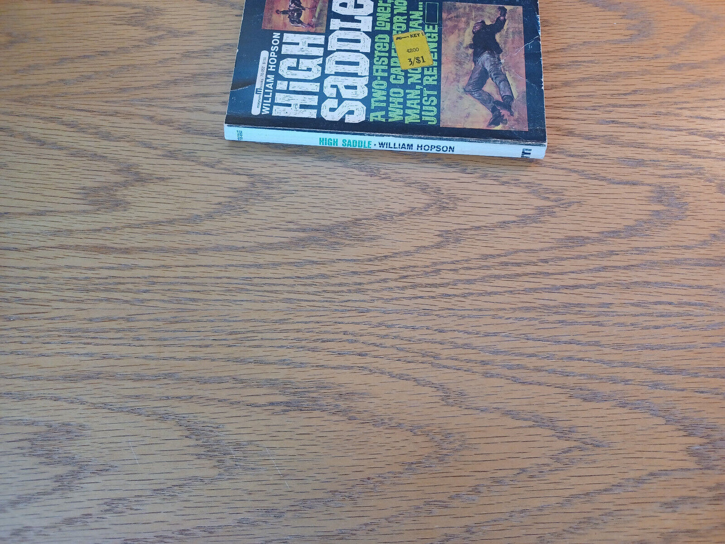 High Saddle William Hopson 1952 Paperback Prestige Books
