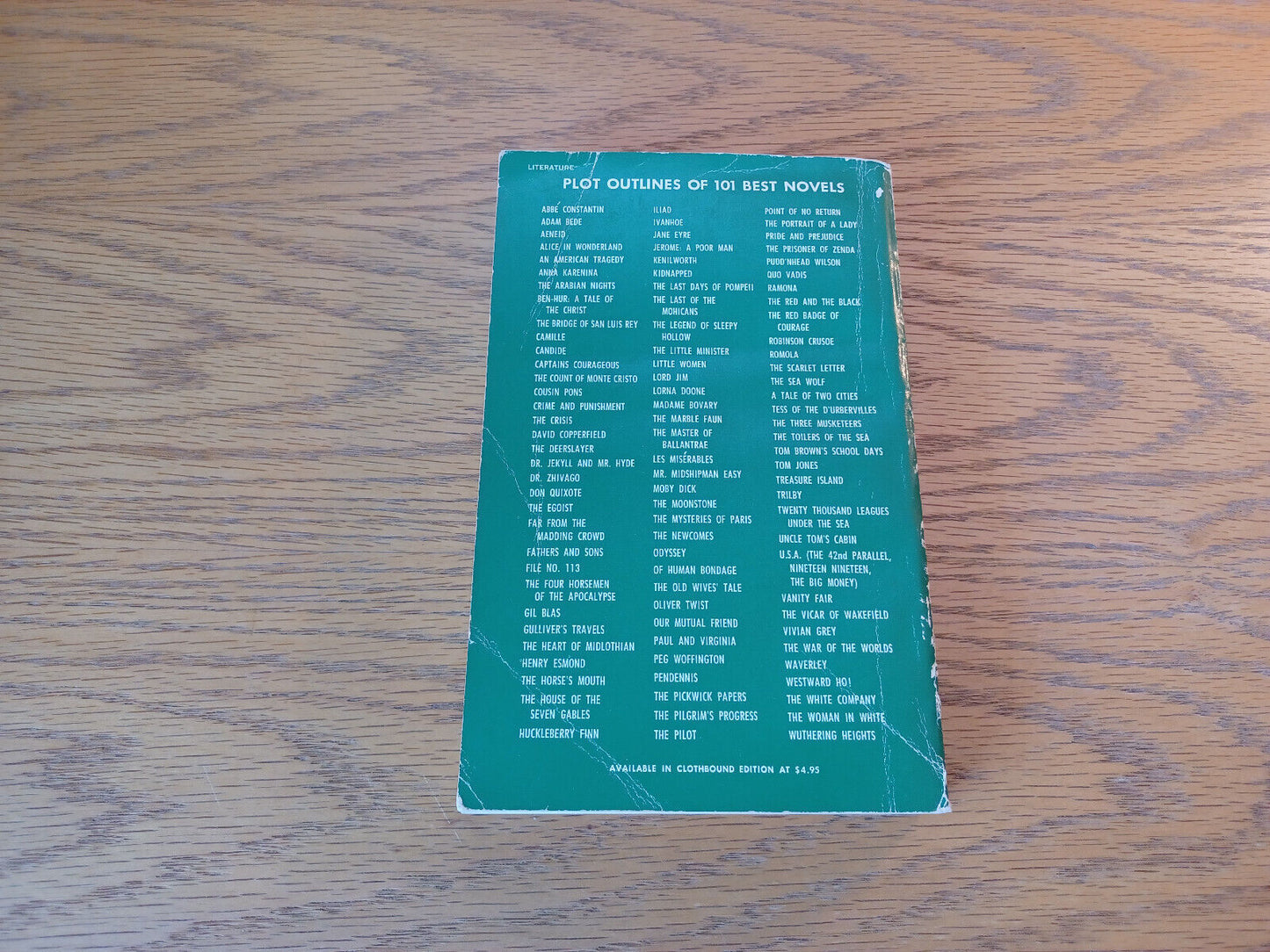 Plot Outlines Of 101 Best Novels 1967 Margaret Gillett Paperback Barnes & Noble