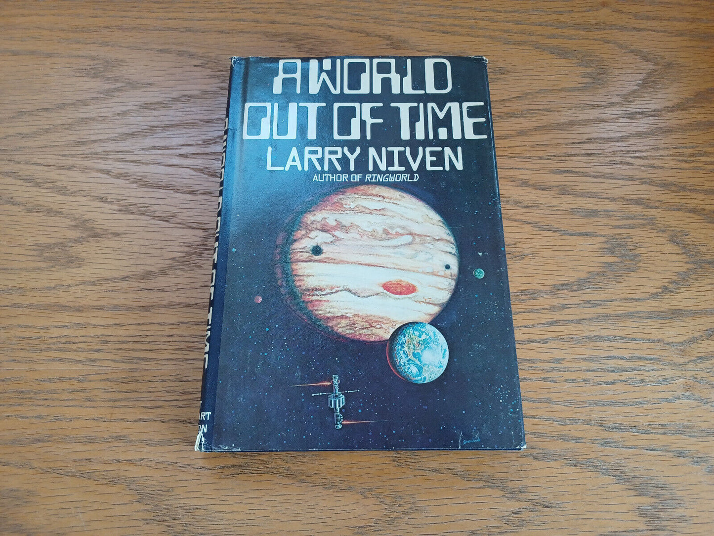 A World Out of Time Larry Niven 1976 Book Club Edition Holt Rinehart and Winston
