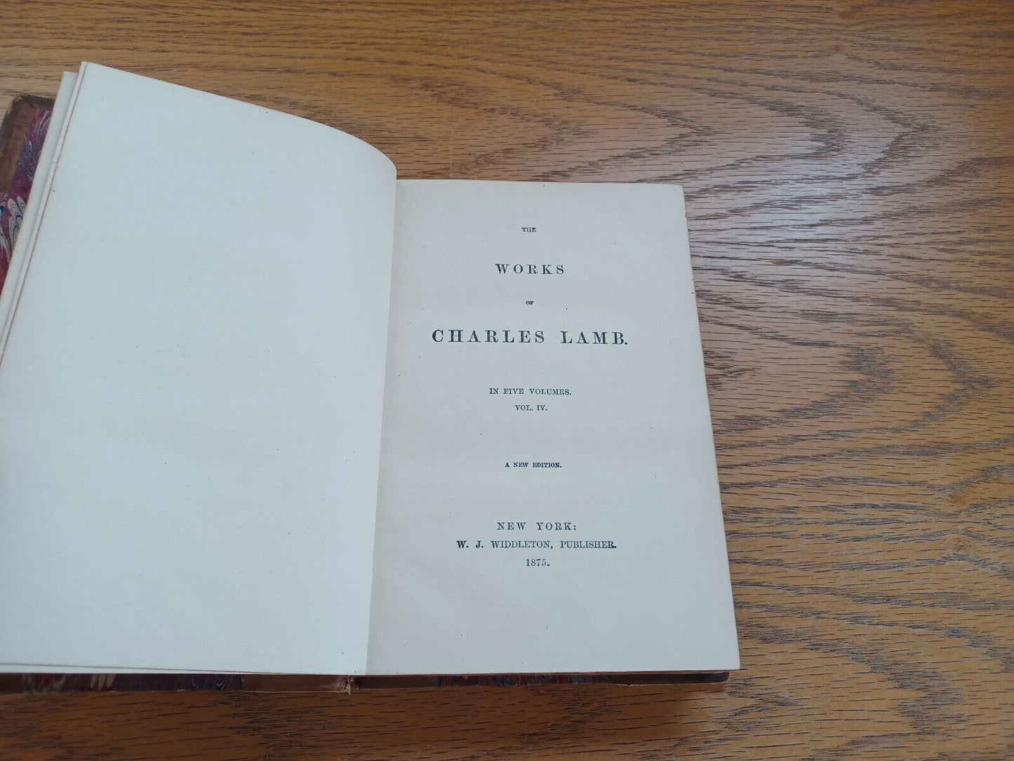The Works Of Charles Lamb Volume 4 1875