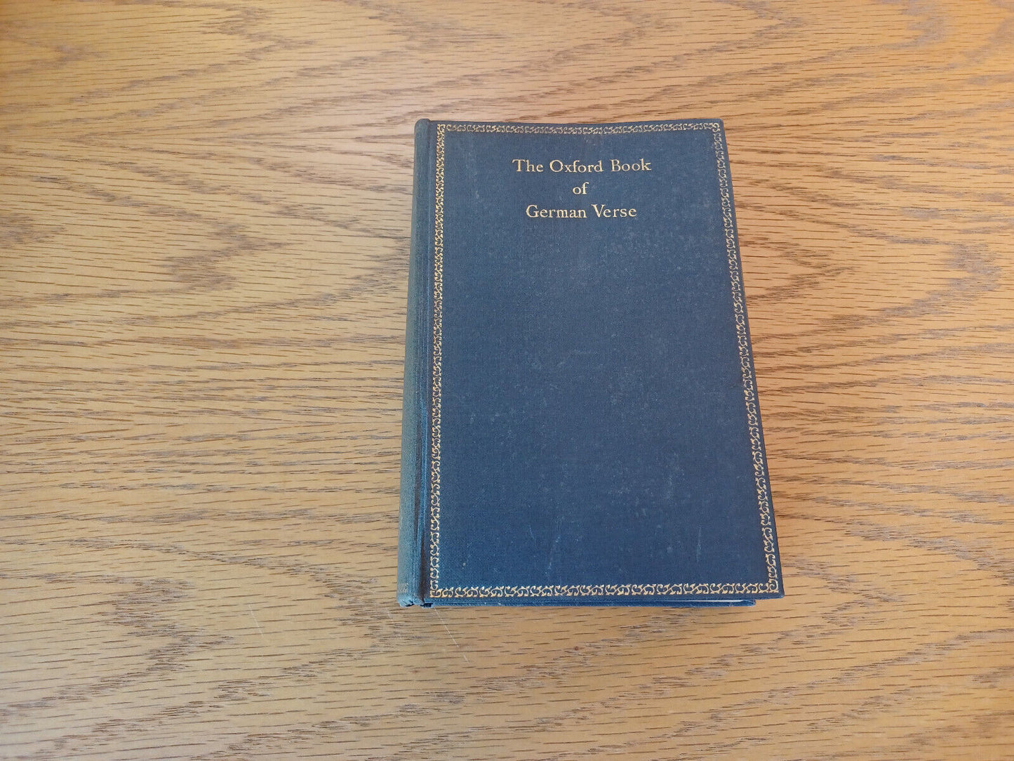 Das Oxforder Buch Deutscher Dichtung 1939 Hardcover H G Fiedler
