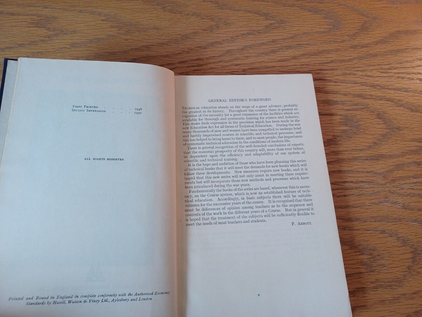 Workshop Engineering Calculations And Technical Science J Stoney 1950 First Year