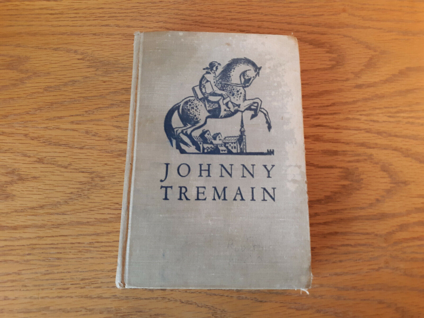 Johnny Tremain Esther Forbes 1943 Hardcover Houghton Mifflin