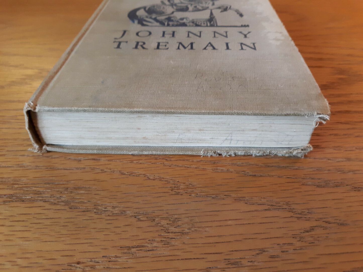 Johnny Tremain Esther Forbes 1943 Hardcover Houghton Mifflin