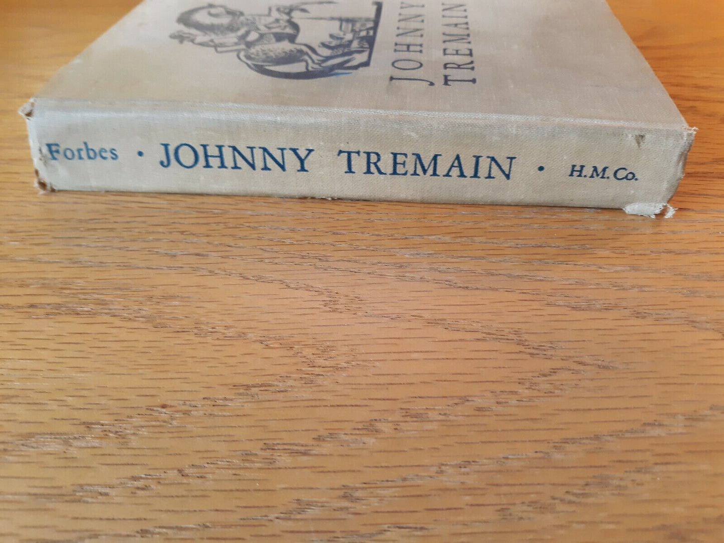 Johnny Tremain Esther Forbes 1943 Hardcover Houghton Mifflin
