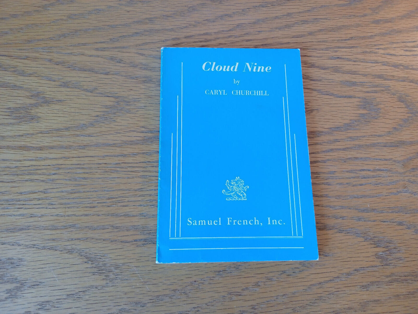 Cloud Nine Caryl Churchill 1979 Samuel French Paperback