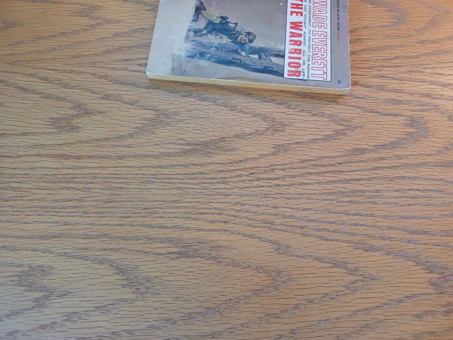 The Warrior Wade Everett 1967 Paperback Ballantine Books