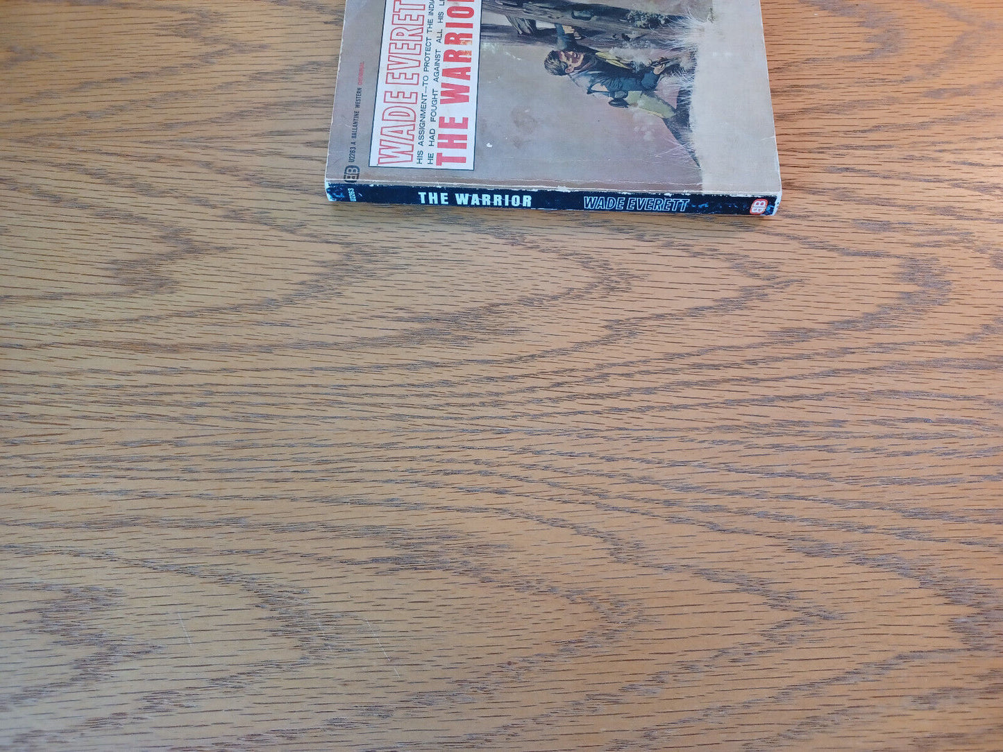 The Warrior Wade Everett 1967 Paperback Ballantine Books