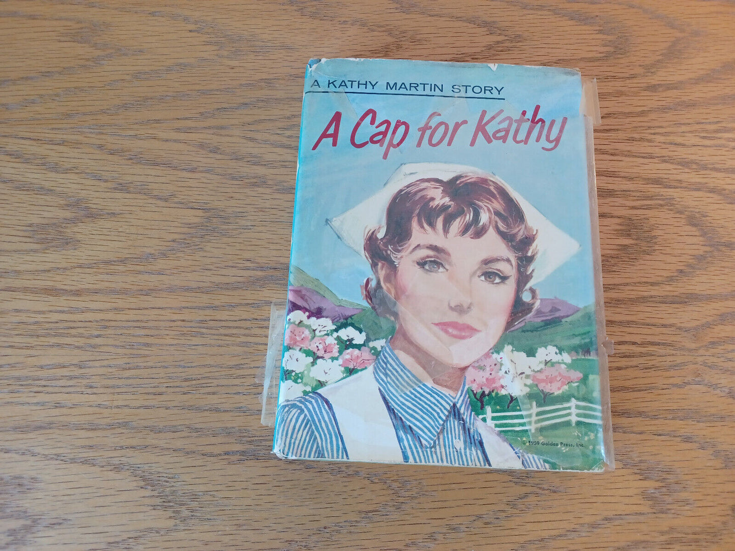A Cap For Kathy Josephine James 1959 Hardcover Dust Jacket Golden Press