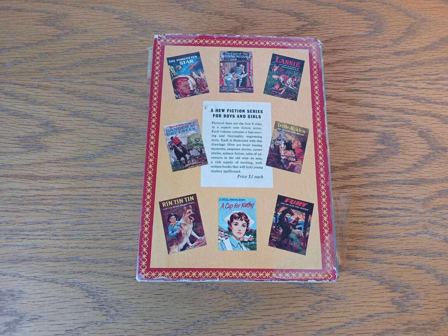 A Cap For Kathy Josephine James 1959 Hardcover Dust Jacket Golden Press