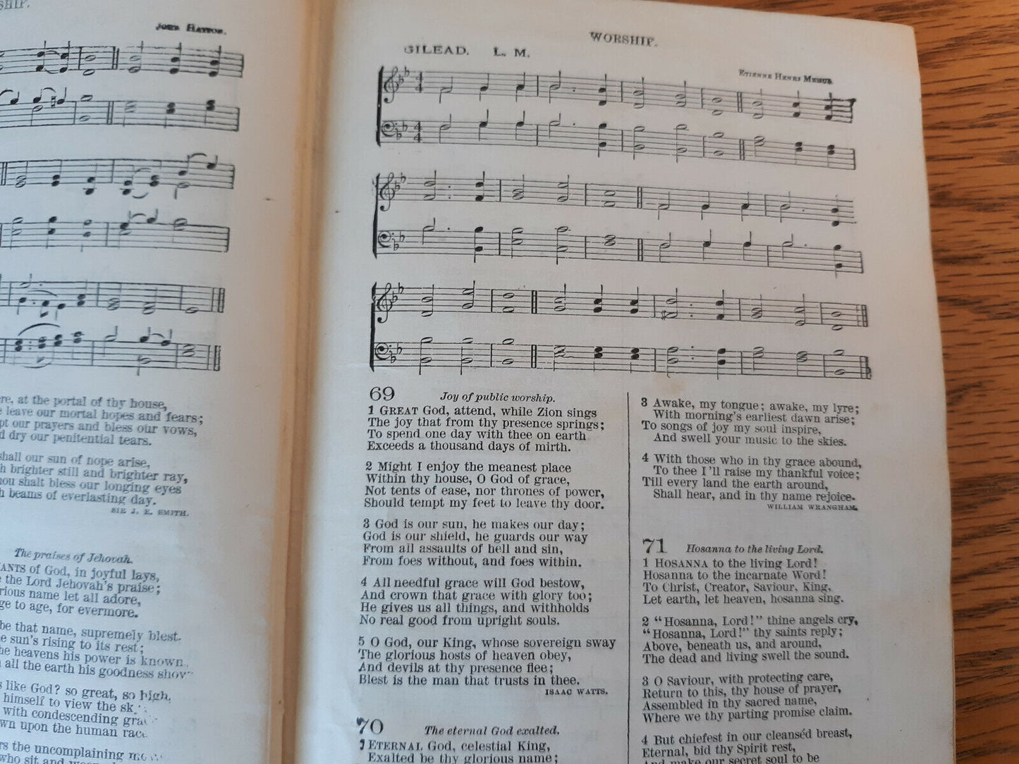 Methodist Hymnal With Tunes Special Edition 1878 Hardcover Western Methodist Boo