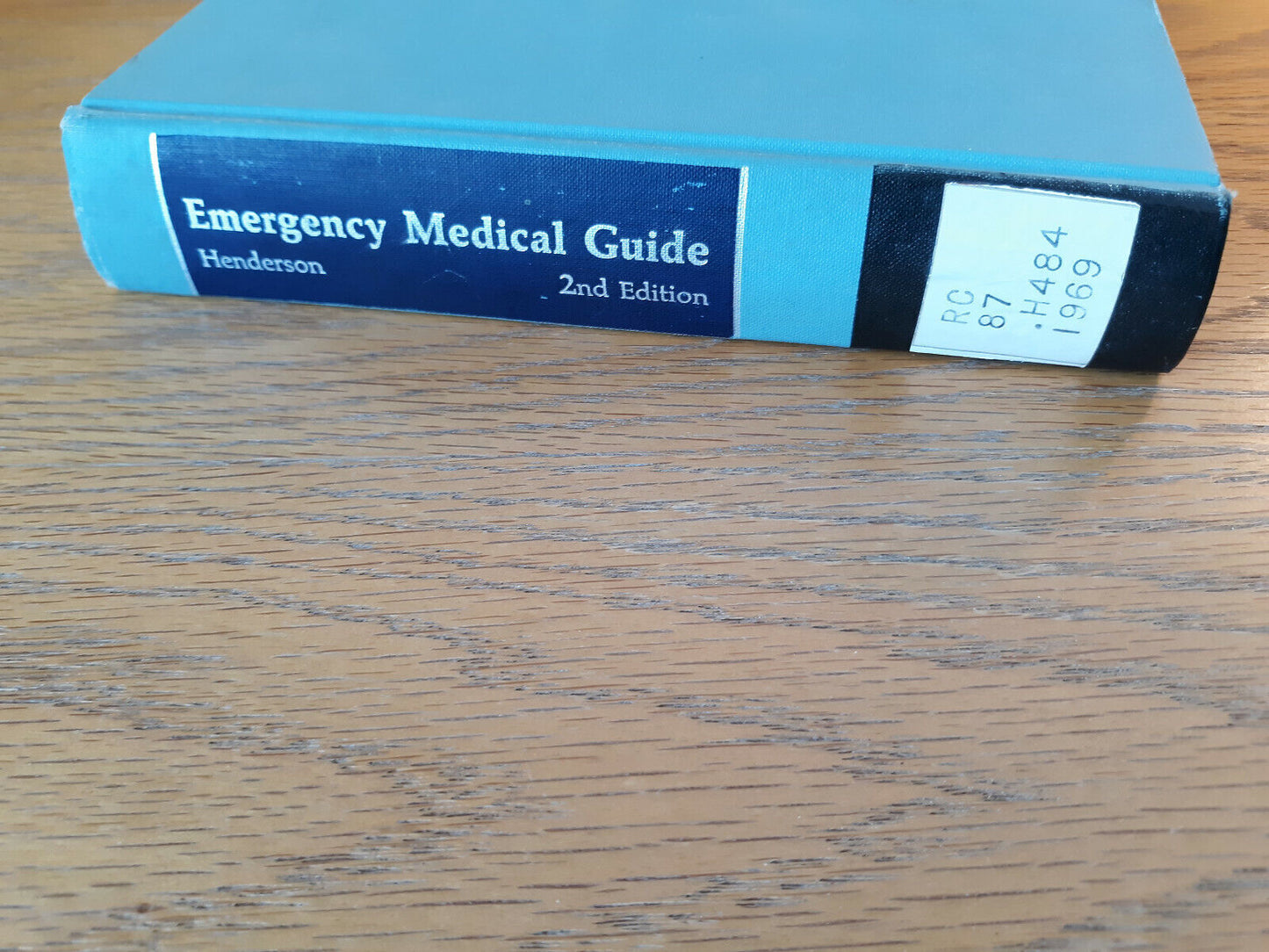 Emergency Medical Guide John Henderson 1969 Hardcover McGraw Hill
