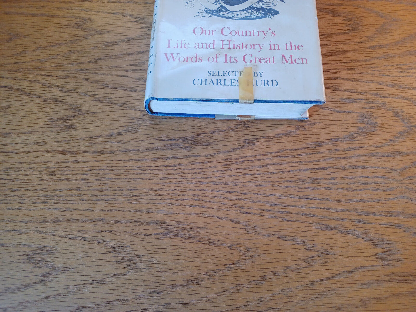 A Treasury Of Great American Speeches Charles Hurd 1959 1st Ed Hardcover Dust Ja