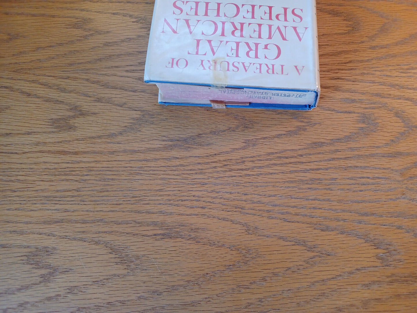 A Treasury Of Great American Speeches Charles Hurd 1959 1st Ed Hardcover Dust Ja