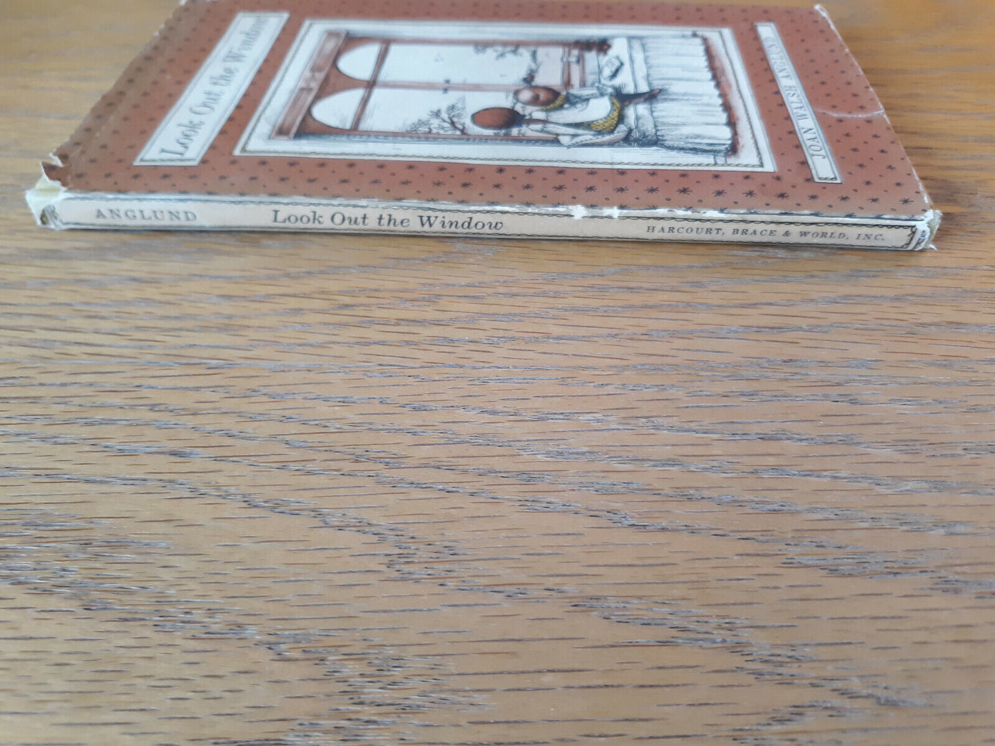 Look Out The Window Joan Walsh Anglund 1959 Hardcover Dust Jacket
