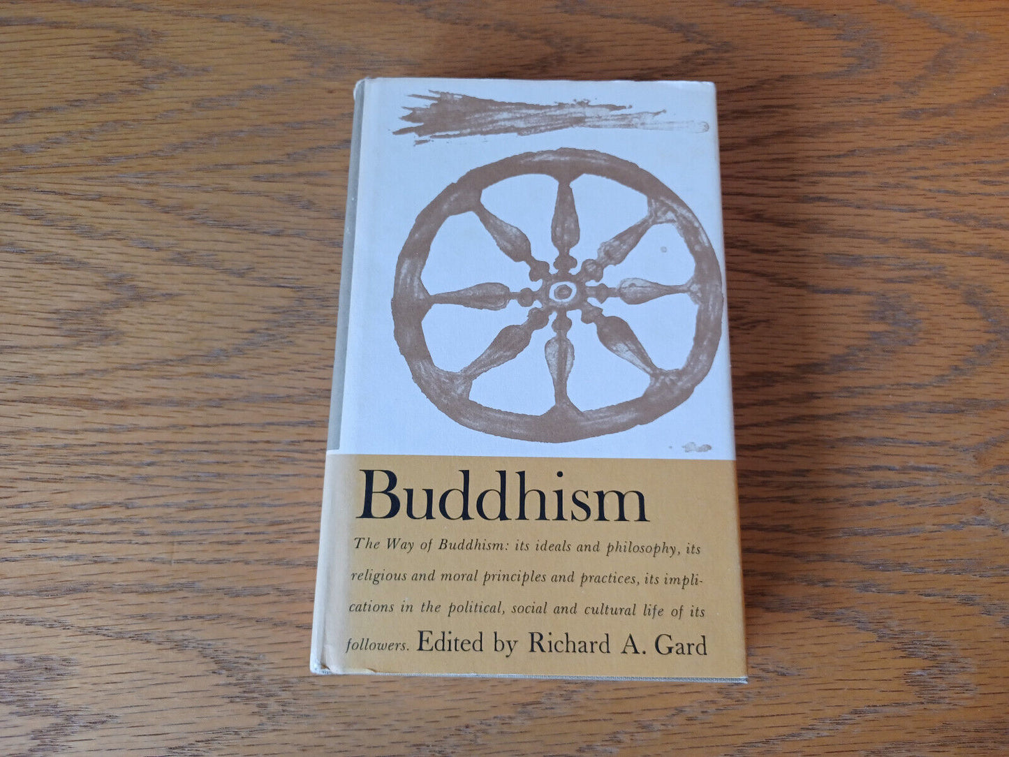Buddhism Richard A Gard 1962 Hardcover Dust Jacket George Braziller