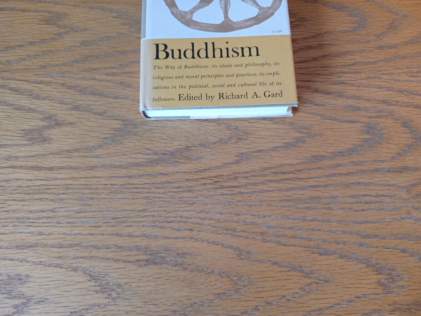 Buddhism Richard A Gard 1962 Hardcover Dust Jacket George Braziller