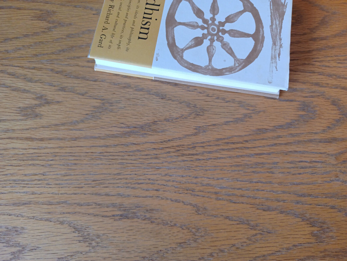 Buddhism Richard A Gard 1962 Hardcover Dust Jacket George Braziller