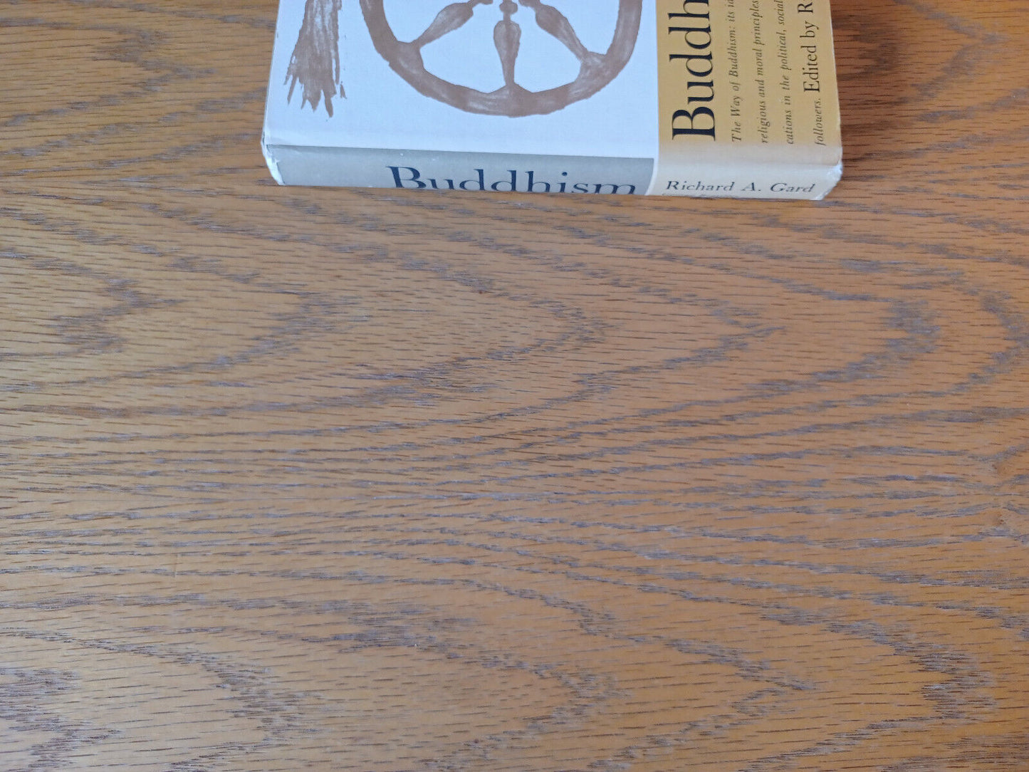 Buddhism Richard A Gard 1962 Hardcover Dust Jacket George Braziller