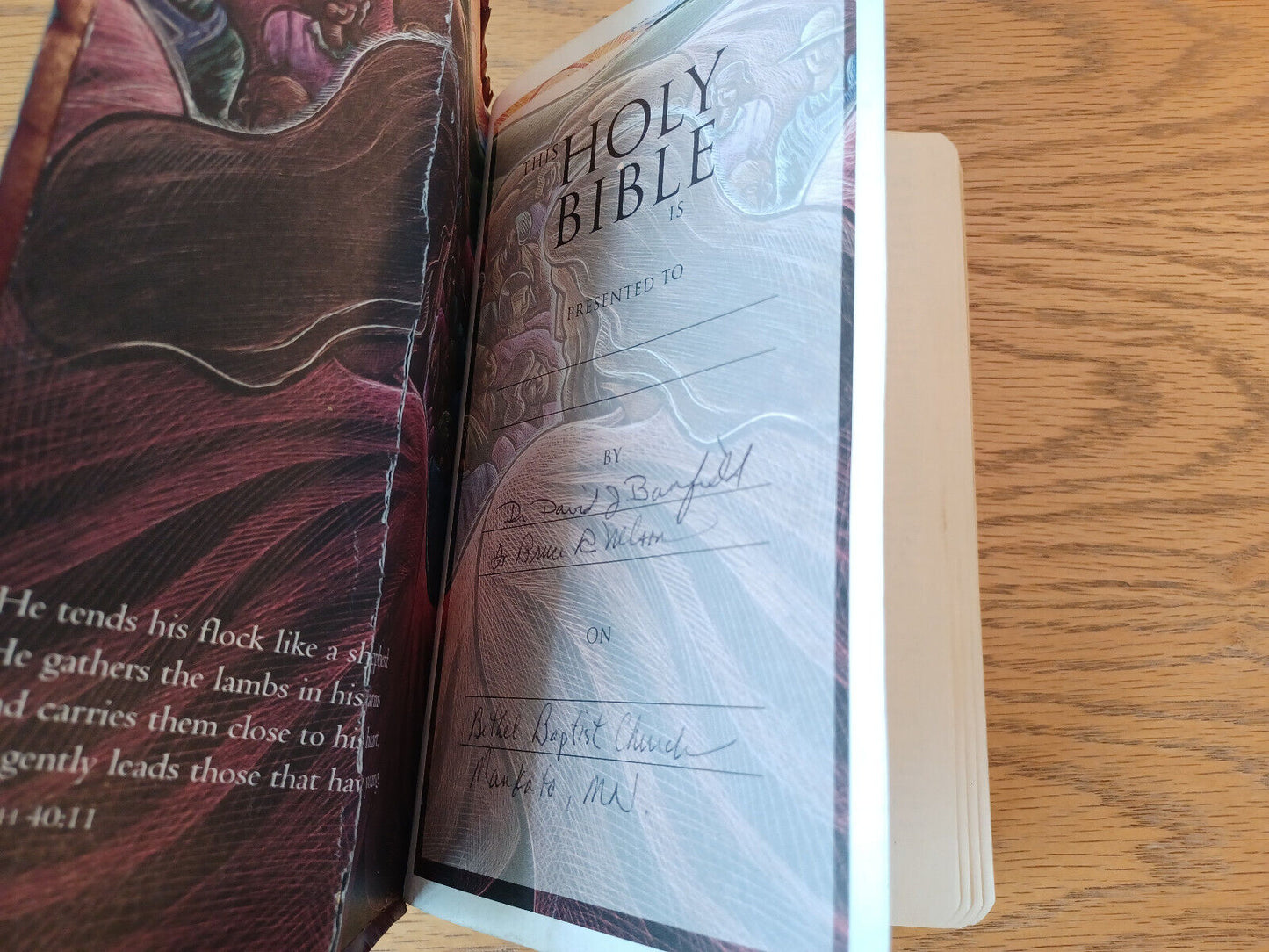 Holy Bible New International Version With Helps Red Letter 2001 Zondervan