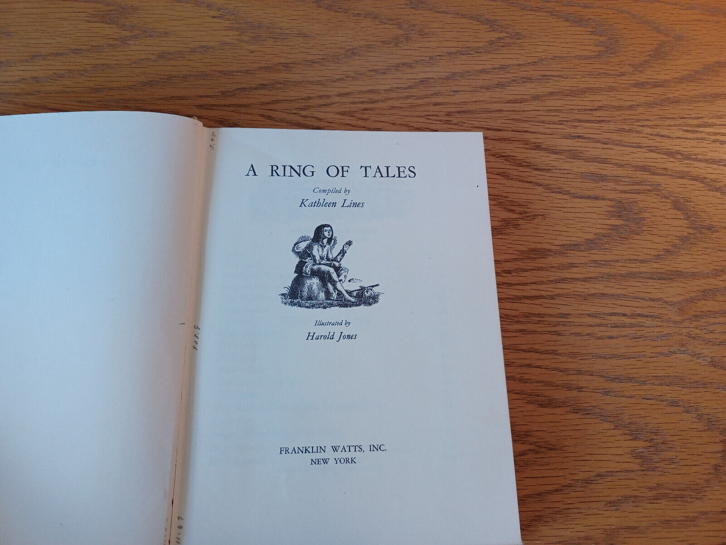 A Ring Of Tales Kathleen Lines 1958 Hardcover Franklin Watts