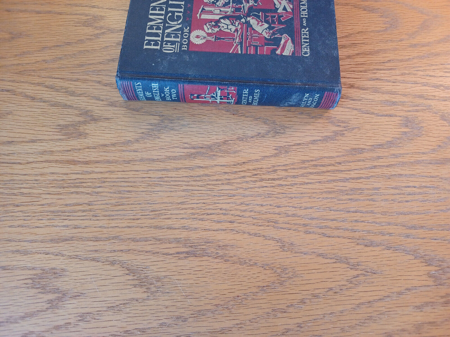Elements Of English Book Two Stella S Center 1934 Hardcover Allyn And Bacon
