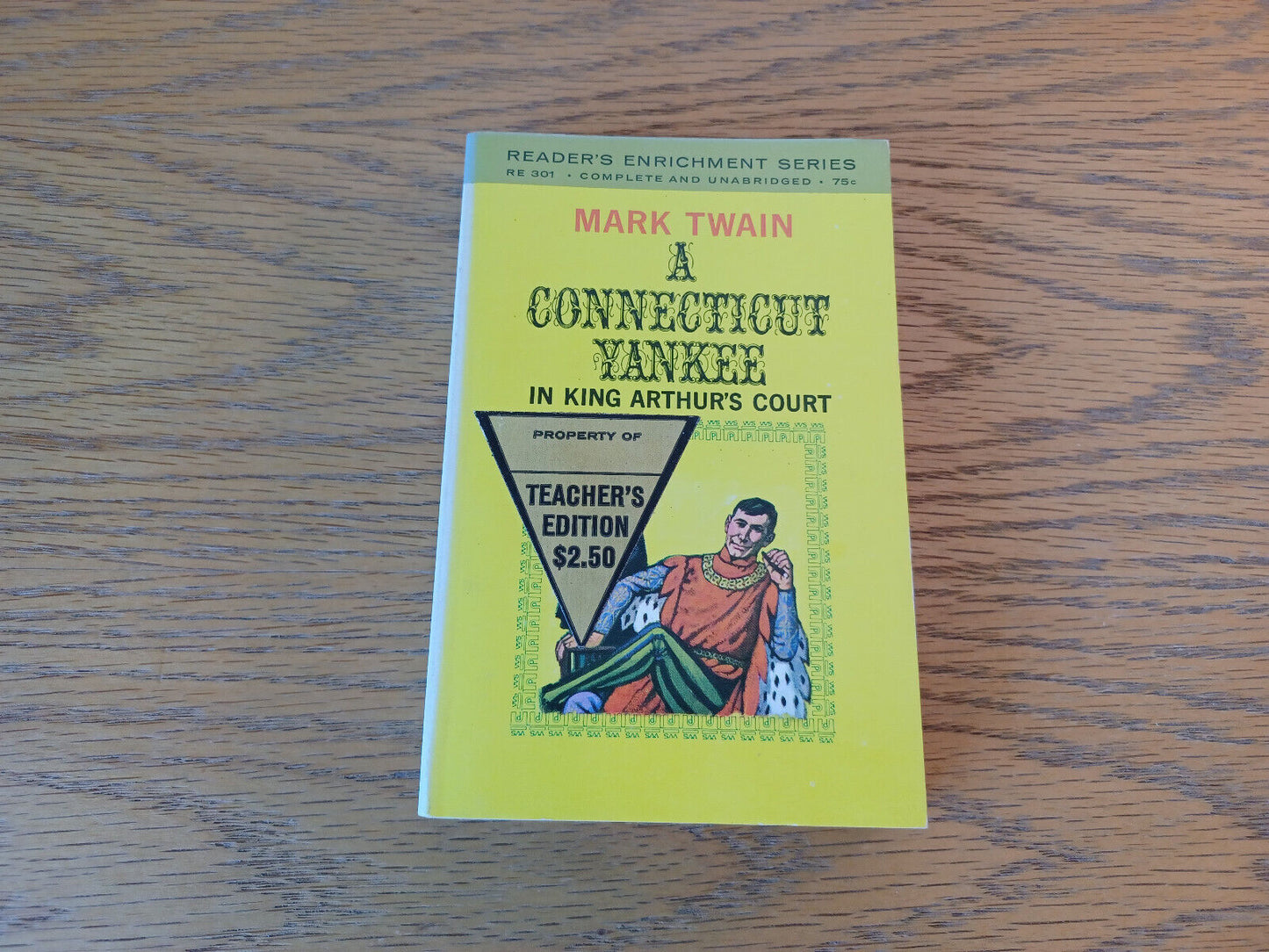 A Connecticut Yankee In King Arthur's Court Mark Twain 1963 Washington Square Pr