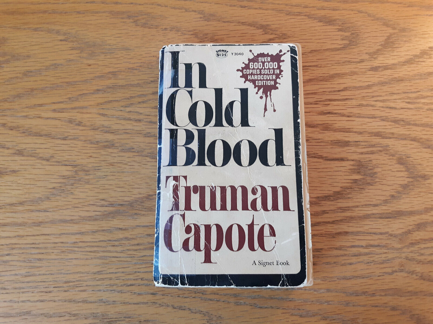In Cold Blood Truman Capote 1965 Signet Paperback New American Library