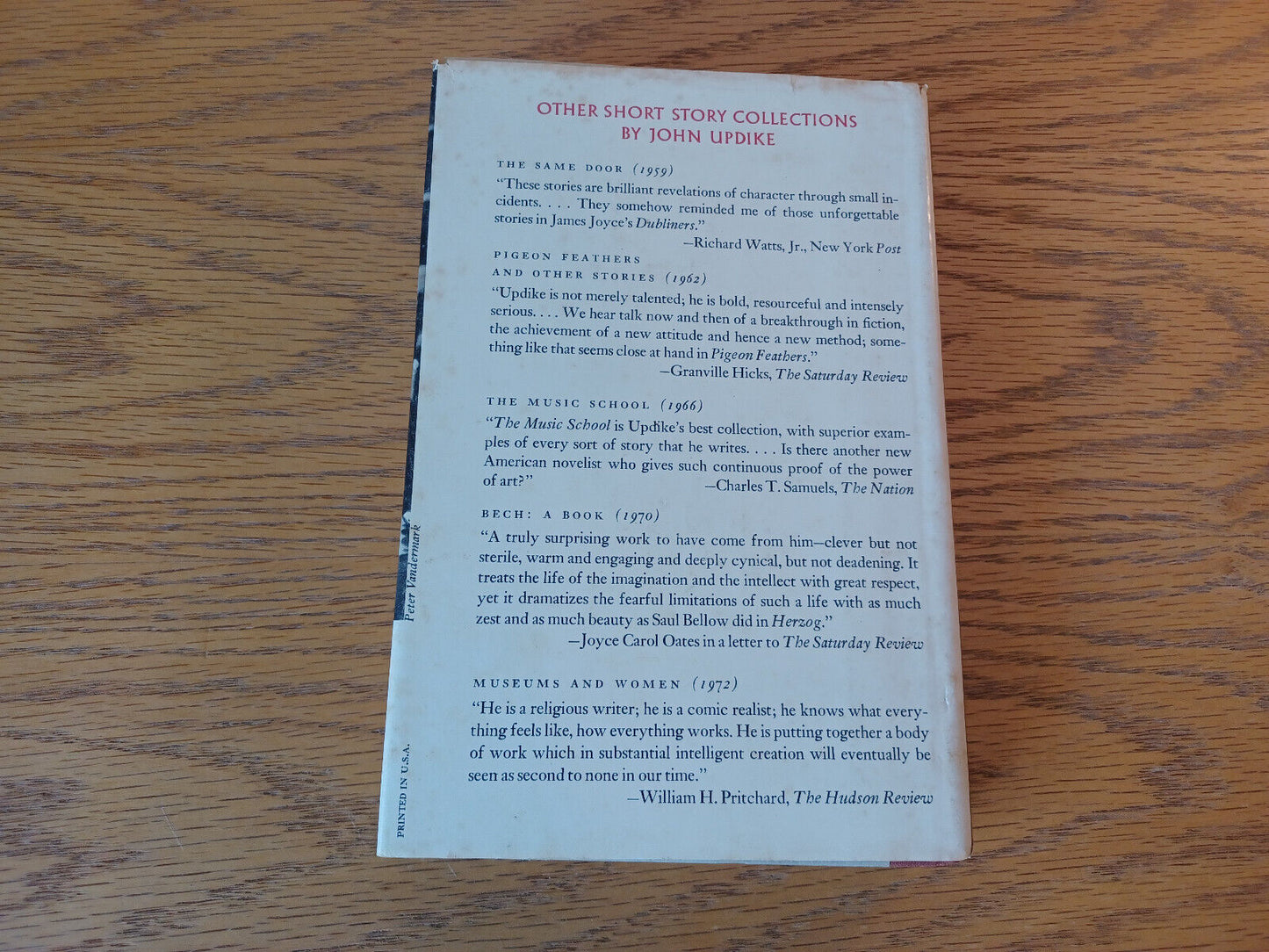 Problems And Other Stories John Updike 1979 Hardcover Dust Jacket Alfred A Knopf