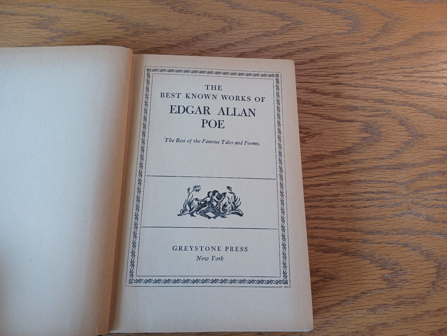 The Best Known Works Of Edgar Allan Poe Greystone Press Hardcover