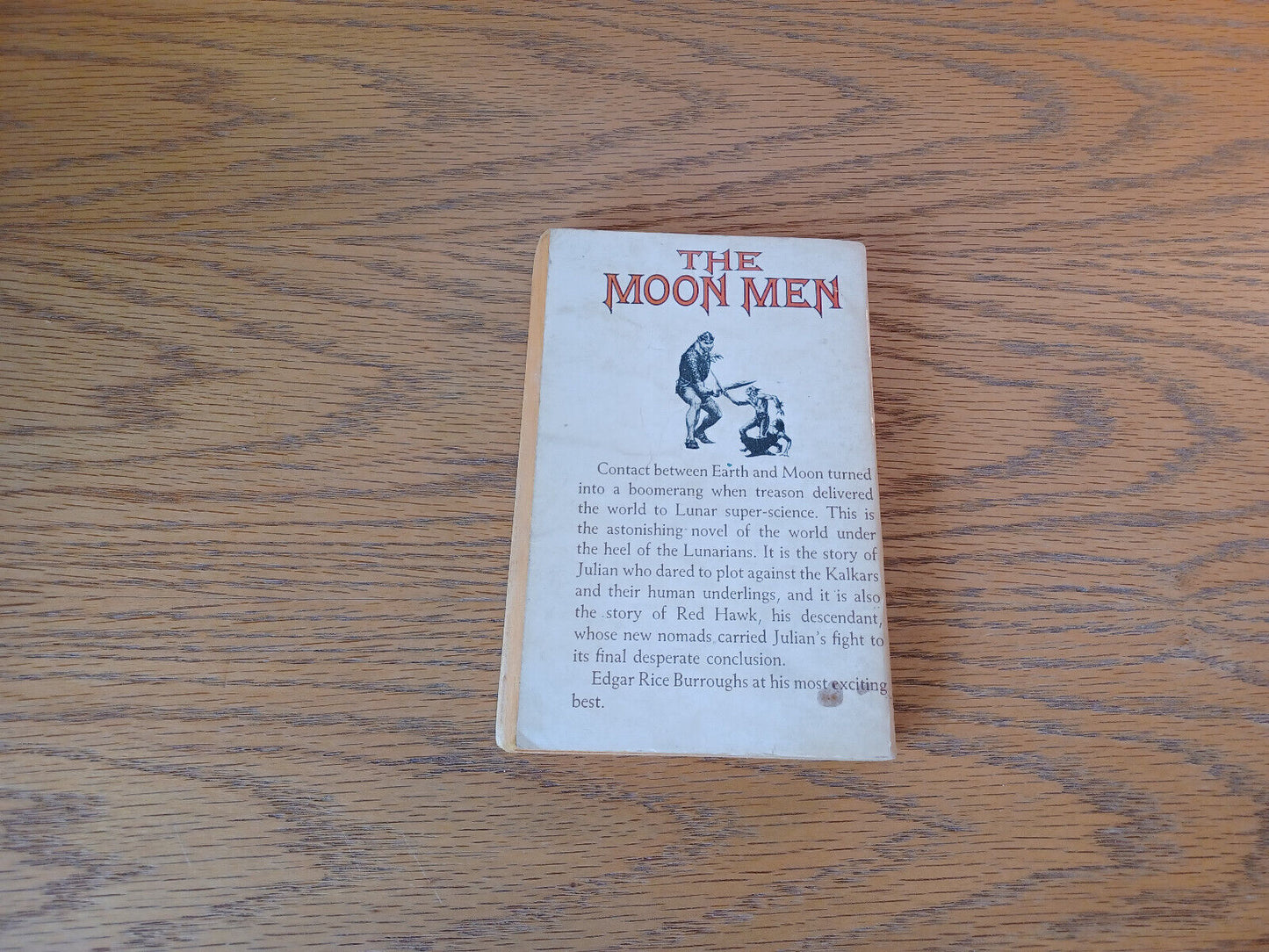 The Moon Men Edgar Rice Burroughs 1925 Ace Books Paperback