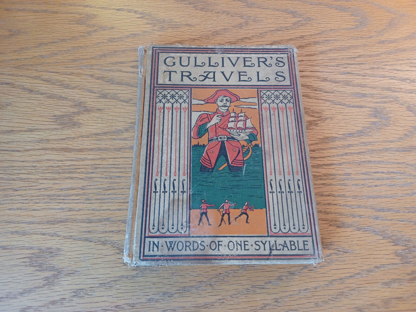 Gulliver's Travels J C G 1895 Original Dean Swift Hardcover A. L. Burt Company