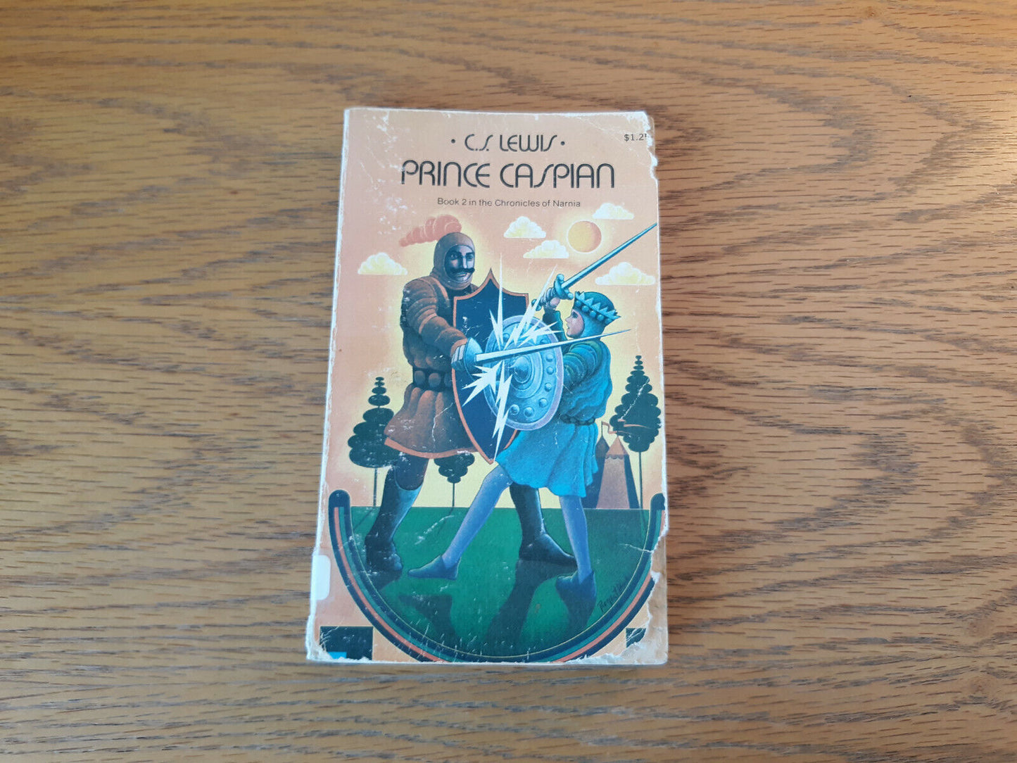 C S Lewis Prince Caspian 1976 Collier Books Paperback