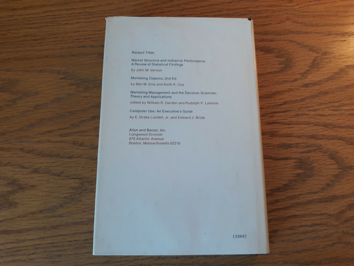 Consumer Behavior John U Farley 1974 Hardcover Dust Jacket Allyn & Bacon
