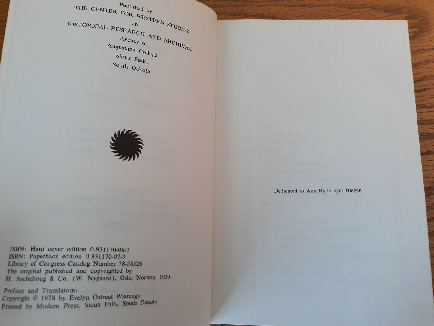Norwegians In America The Last Migration Hjalmar Rued Holand 1978
