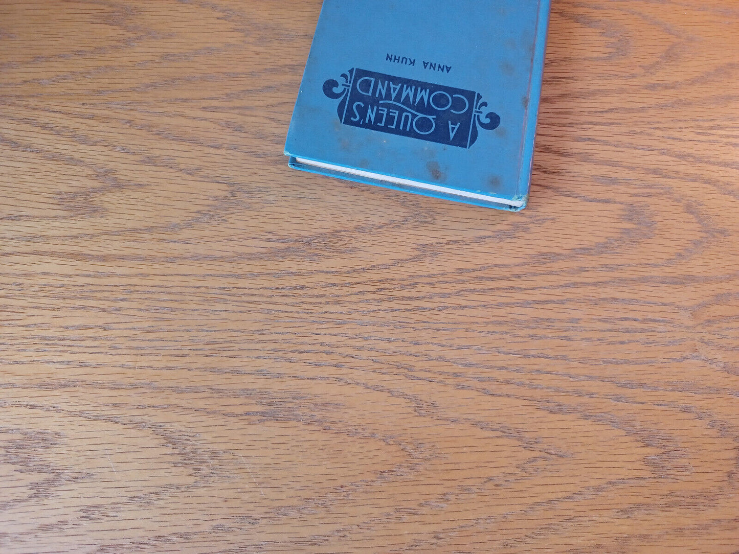 A Queen's Command Anna Kuhn 1954 Hardcover Bruce
