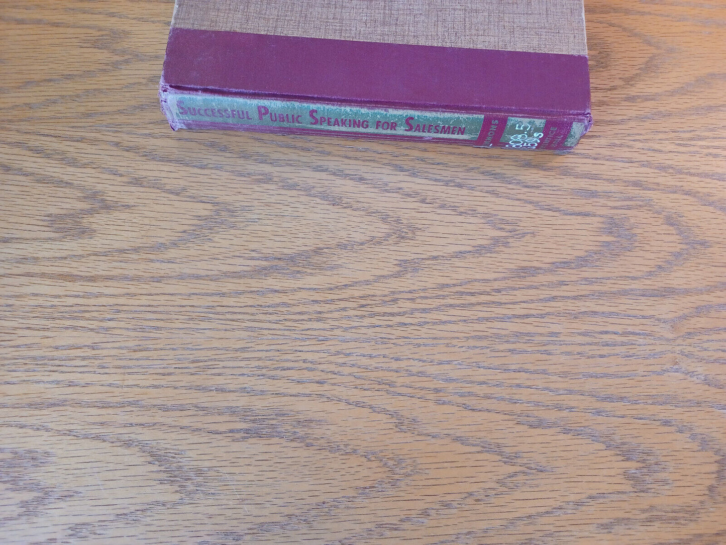 Successful Public Speaking For Salesmen Harry Simmons 1956 Hardcover Prentice Ha