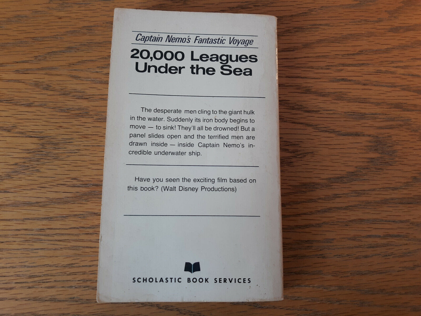 20,000 Leagues Under The Sea Jules Verne 1971 Scholastic