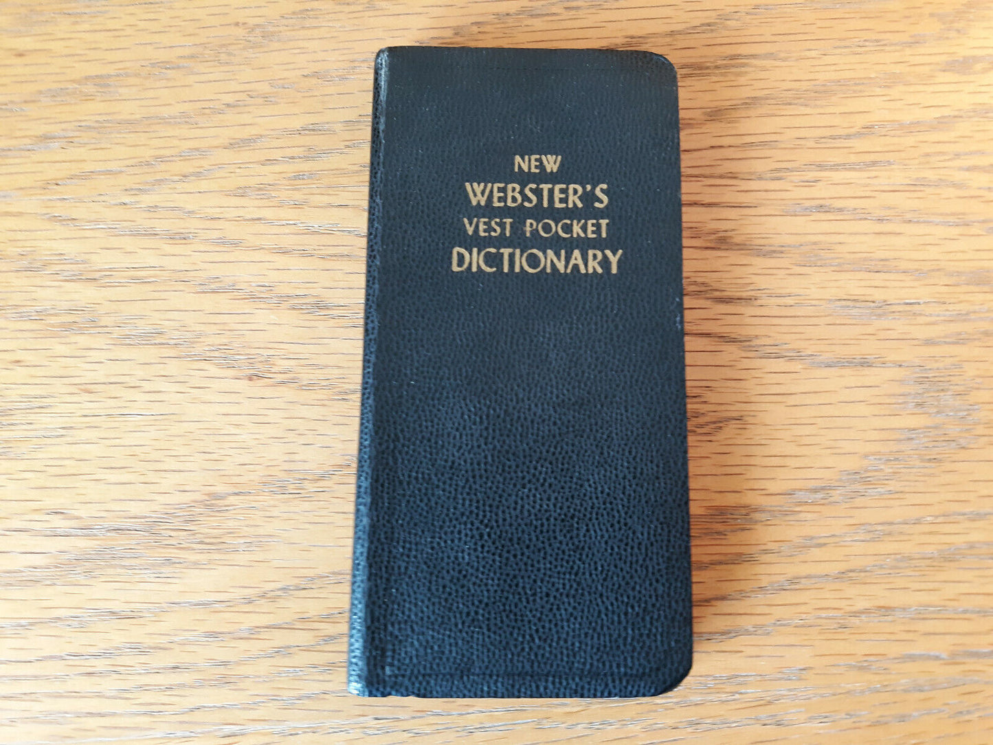 1956 New Webster's Vest Pocket Dictionary Ottenheimer