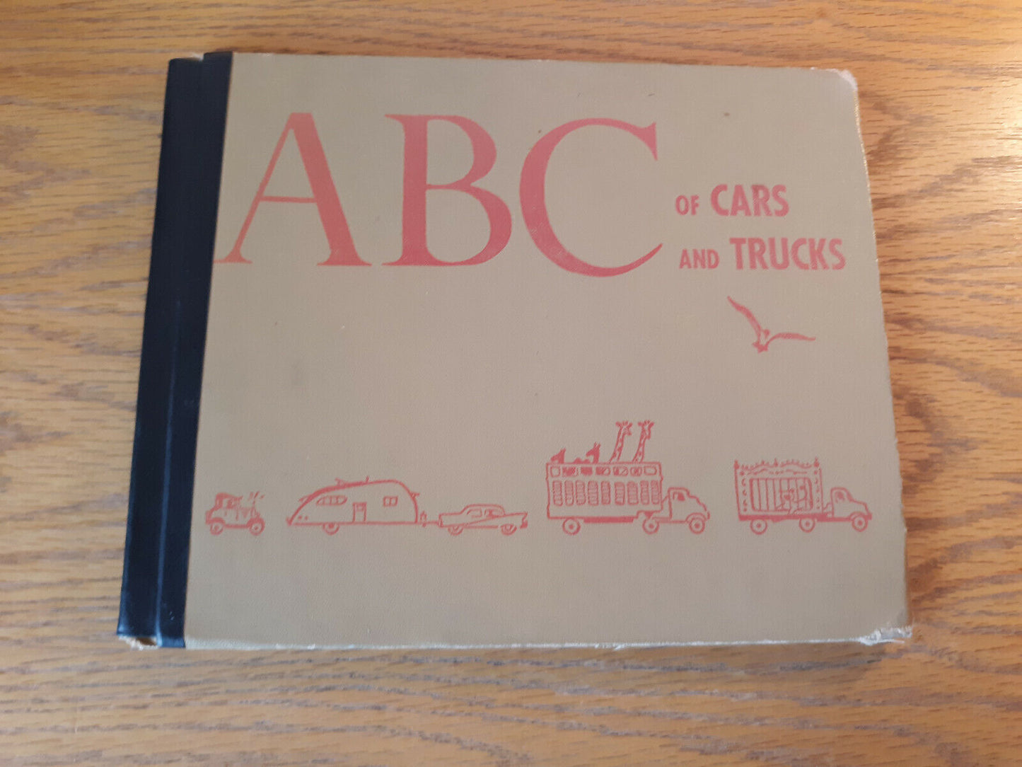 ABC Of Cars And Trucks Anne Alexander 1956 Hardcover Doubleday