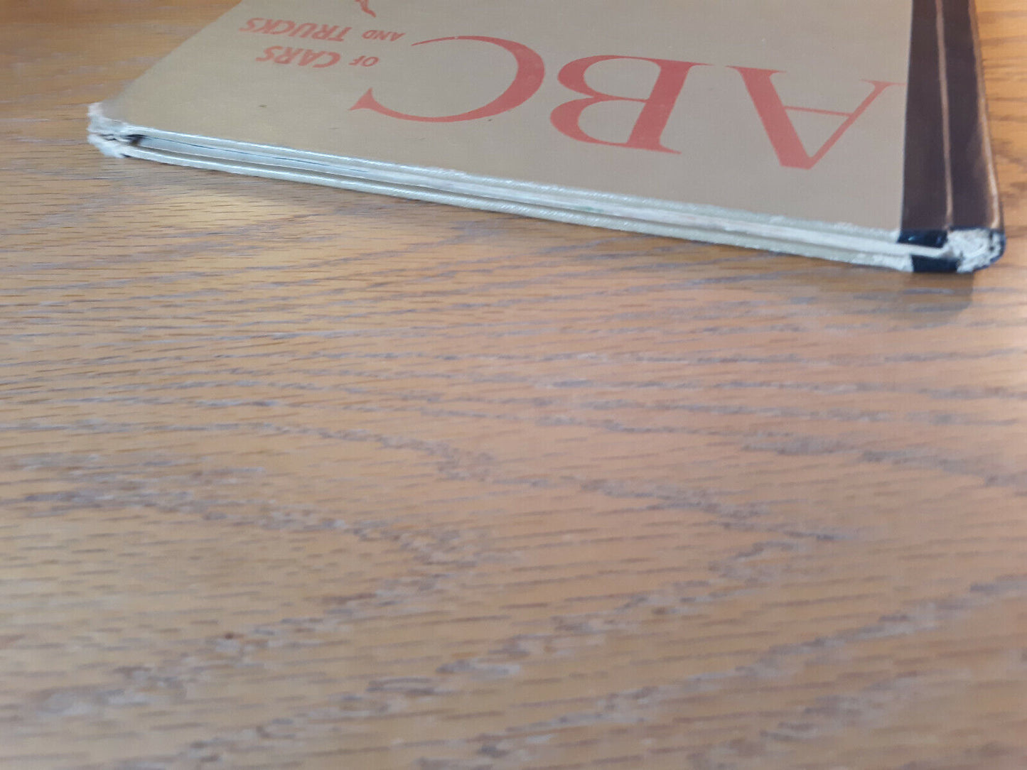 ABC Of Cars And Trucks Anne Alexander 1956 Hardcover Doubleday