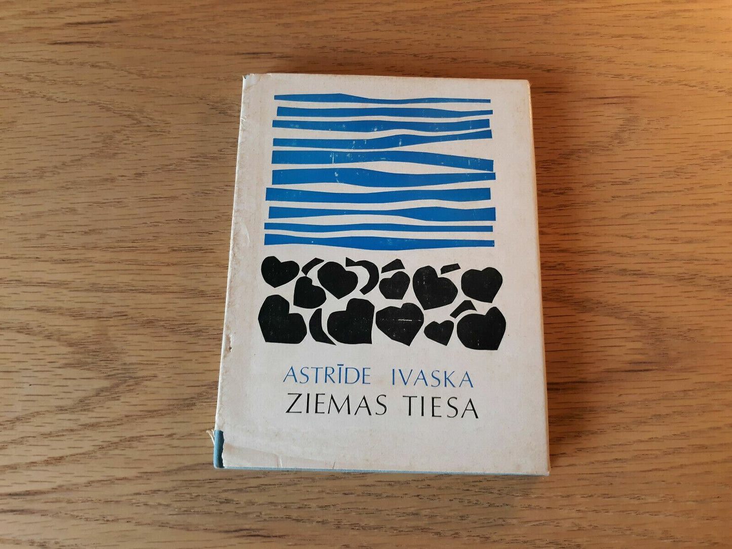 Astride Ivaska Ziemas Tiesa 1969 Hardcover Dust Jacket Latvian