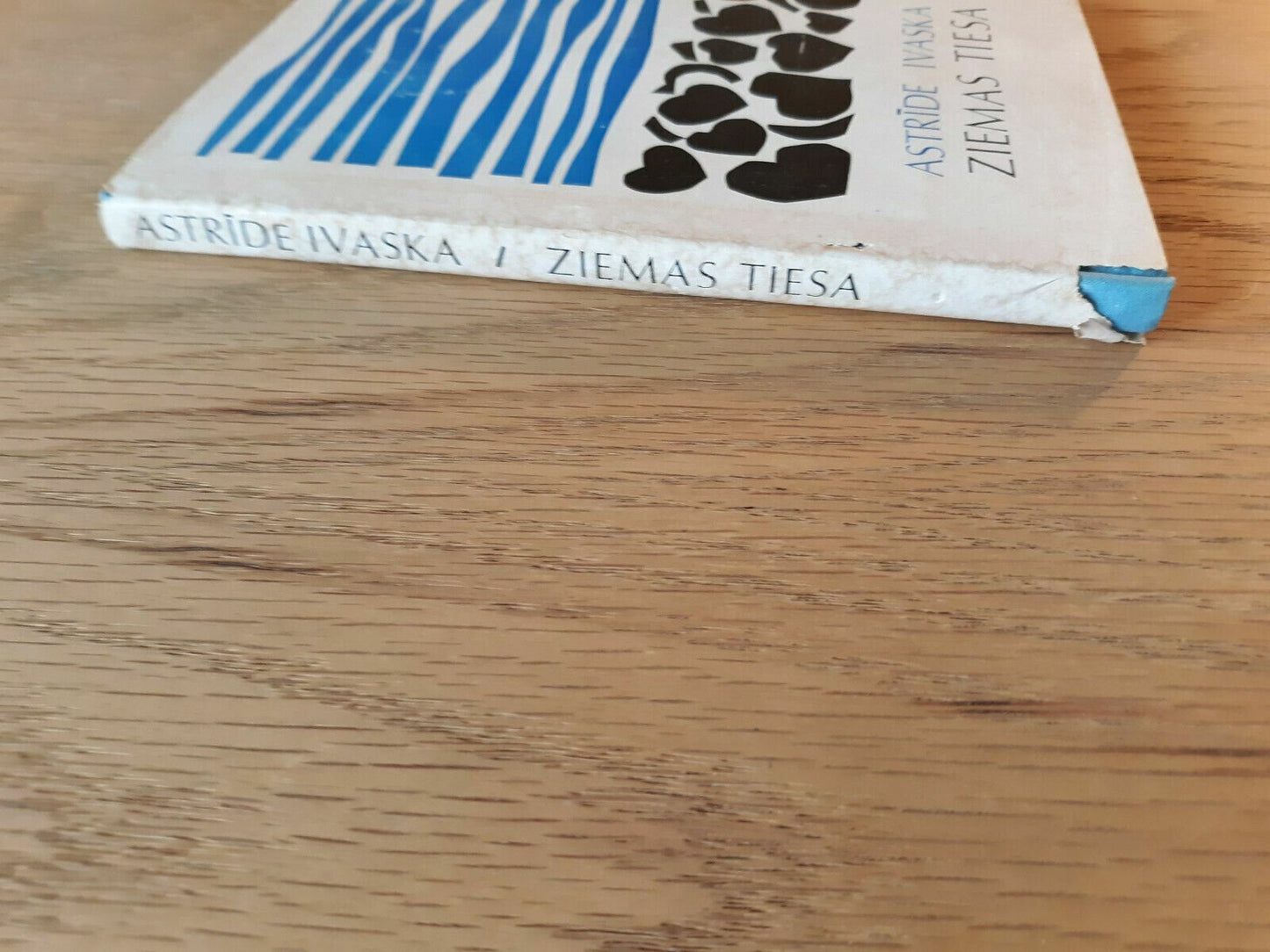 Astride Ivaska Ziemas Tiesa 1969 Hardcover Dust Jacket Latvian