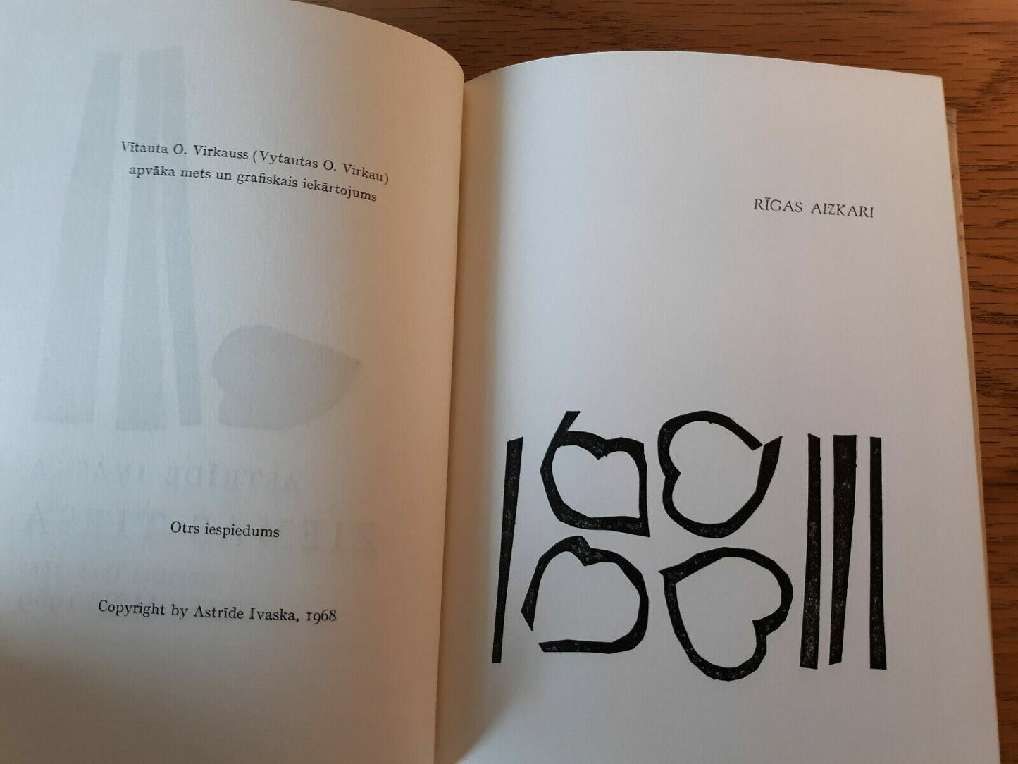Astride Ivaska Ziemas Tiesa 1969 Hardcover Dust Jacket Latvian