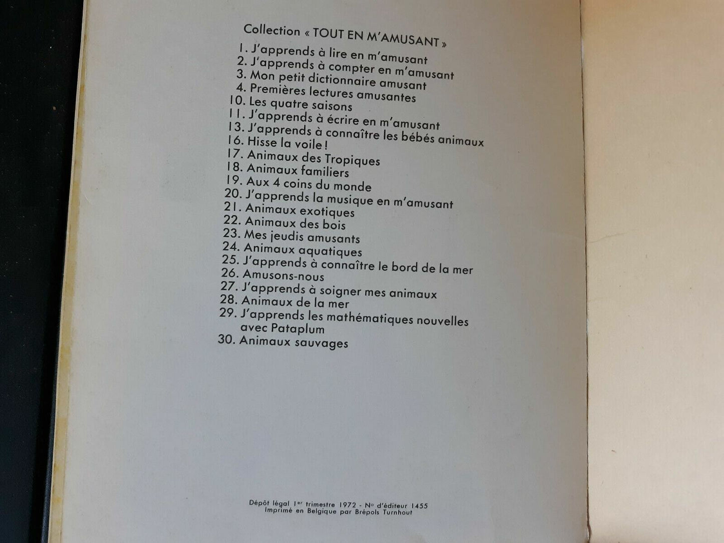 J'apprends À Compter En M'amusant Odege 1972 R Masson