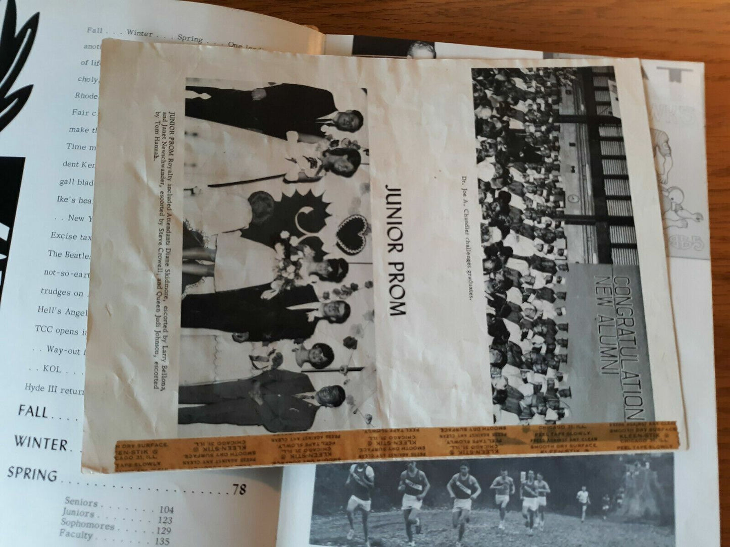 1966 Valhalla Curtis High School Tacoma Washington Yearbook